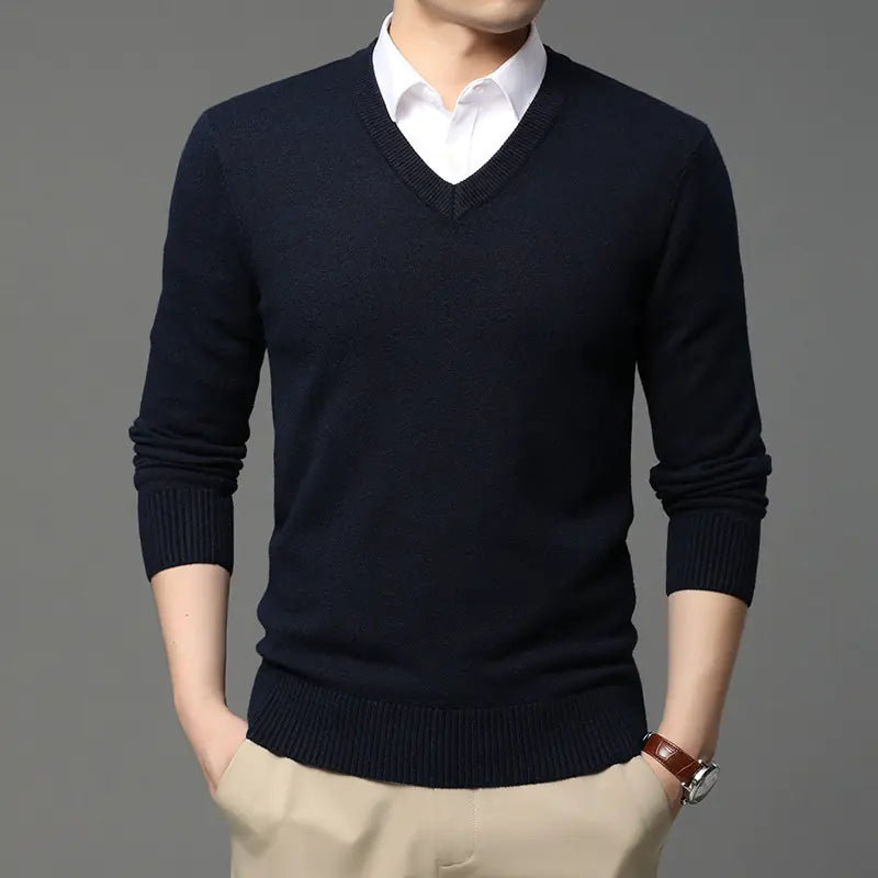 Long Sleeve Base Layer Shirt for Middle Aged Men