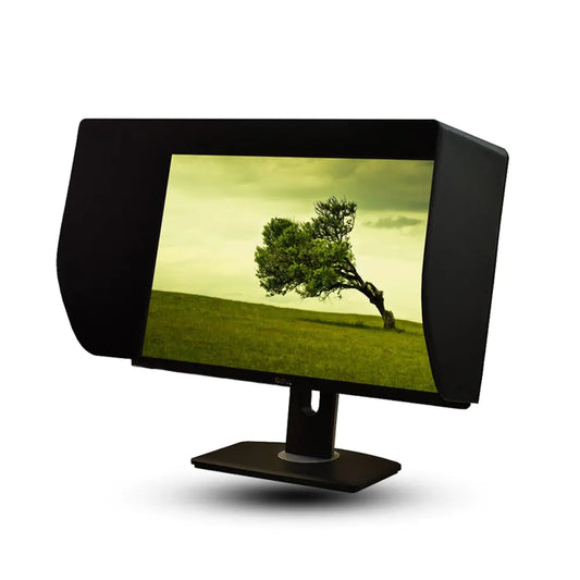 iLooker-23E 23&24-inch Ultr-Slim Frame LCD LED Video Monitor Hood Sunshade Sunhood for Dell HP Viewsonic Philips Samsung LG EIZO NEC ASUS ACER BENQ AOC Lenovo Fits Monitor Frame Width 530-550mm