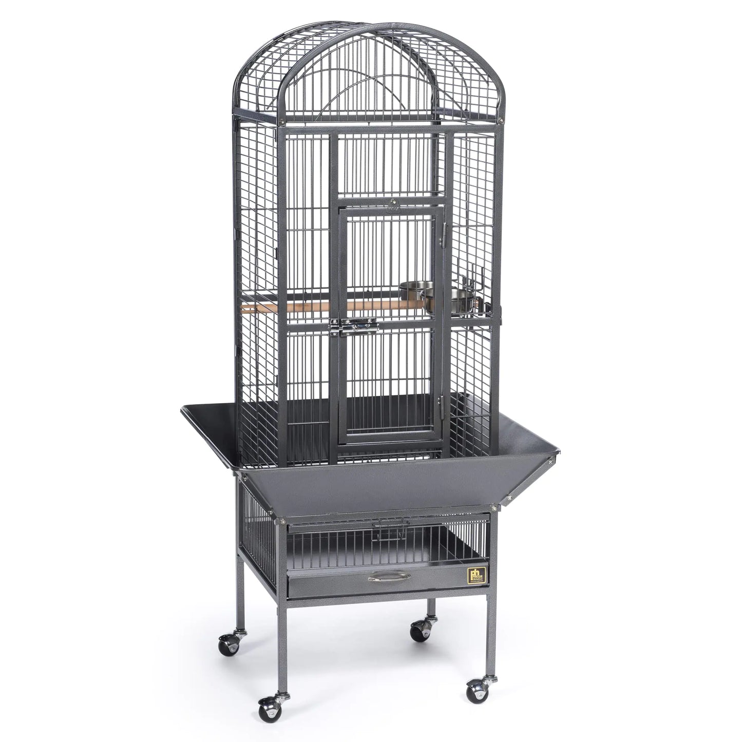 Prevue Pet Products 34511 Dometop Bird Cage Small Black Hammertone