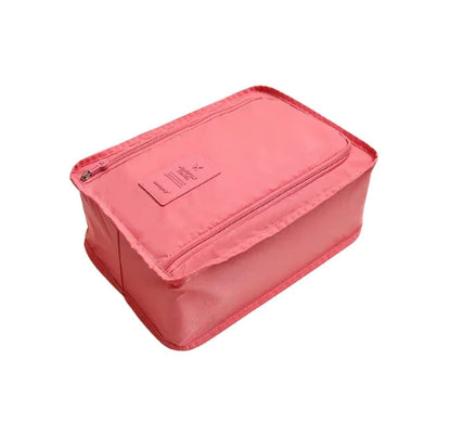 Shoe Storage Box and Plain Shoe Bag Set