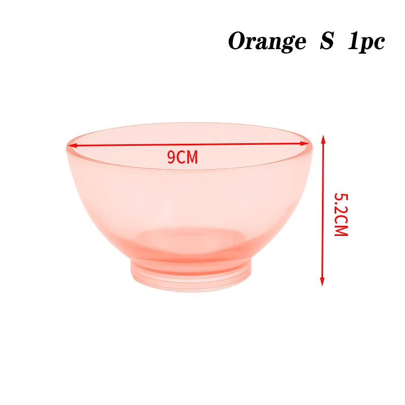 1Pc Dental Professional Mixing Bowl Transparent Thicken Flexible Rubber Mixing Bowl Dentist Oral Whitening Tool S / M / L