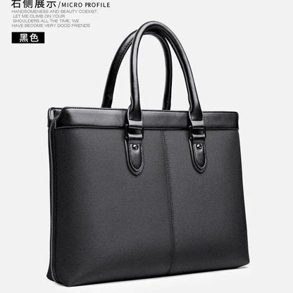 Portable Office Handbag Briefcase for Files