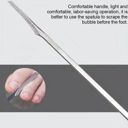 Professional Pedicure Knife and Heel Scraper Set