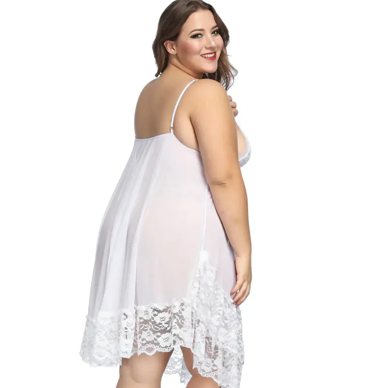 Plus Size Women's Sleep Dress and Lingerie Nightwear