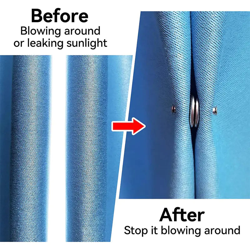 Magnetic Curtain Clips