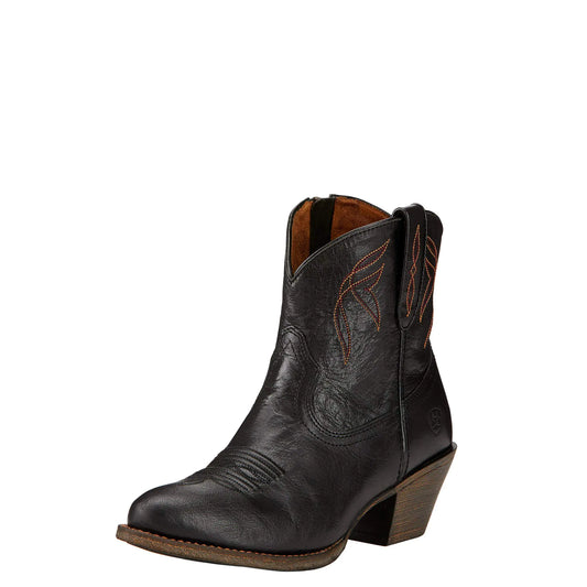ARIRC Womens Darlin Western Boot Old Black 9.5