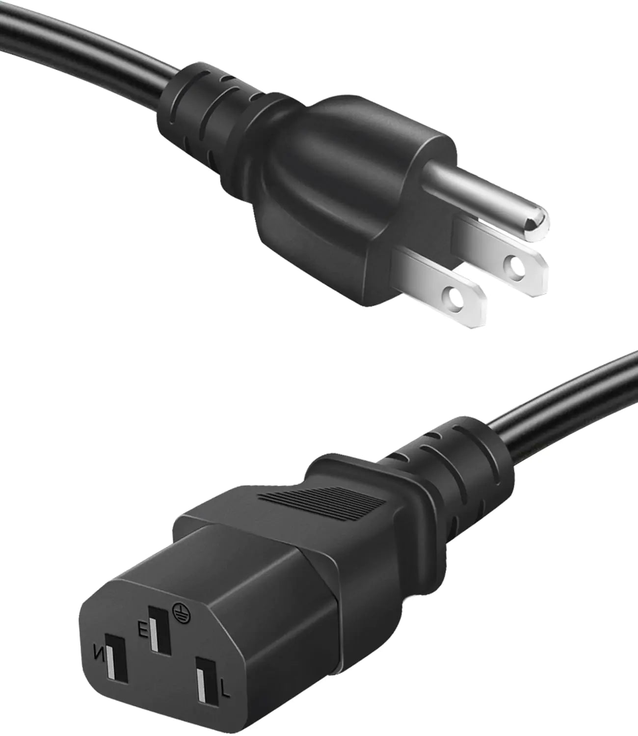 Projector Power Cord for ViewSonic BenQ Optoma Hitachi Epson Sony NEC Panasonic Projector 3 Prong AC Power Cable Replacement 6 Feet