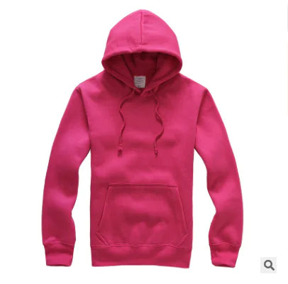 Cotton Pullover Hoodie with Hood
