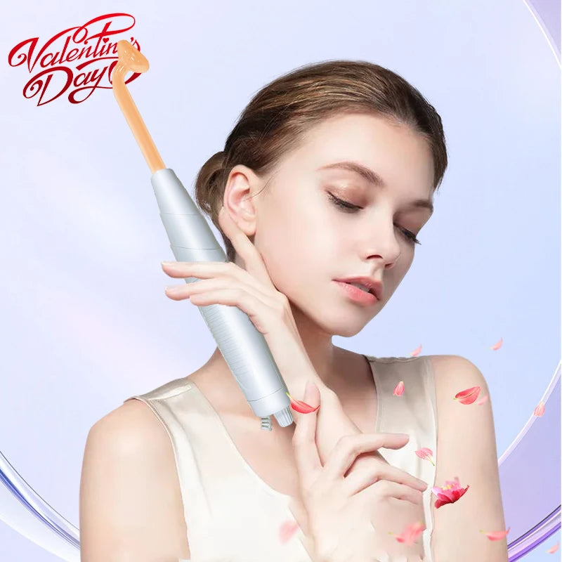 4-In-1 Facial Skin Care Stick, High Frequency Facial Massager Facial Skin Care Set Portable Skin Care Tools for Family Use Chris