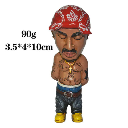 Rapper Resin Ornament for Garden Home Decor (1pc)