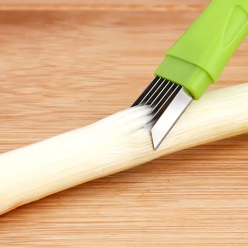 Stainless Steel Green Onion Cutter Kitchen Gadget