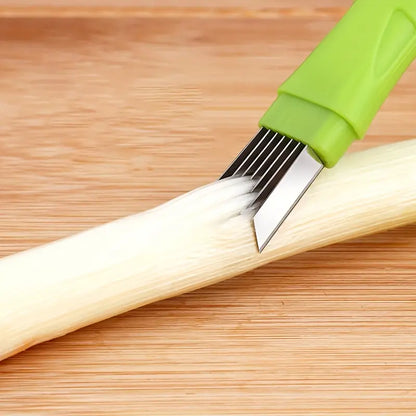 Stainless Steel Green Onion Cutter Kitchen Gadget