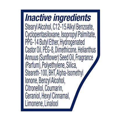 Advanced Care Antiperspirant Deodorant Stick Vanilla & Cocoa Butter 3 Count Antiperspirant Deodorant with Pro-Ceramide Technology 72-Hour Odor Control and All-Day Sweat Protection 2.6 Oz