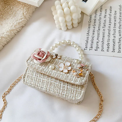 Girl's Pearl Handbag