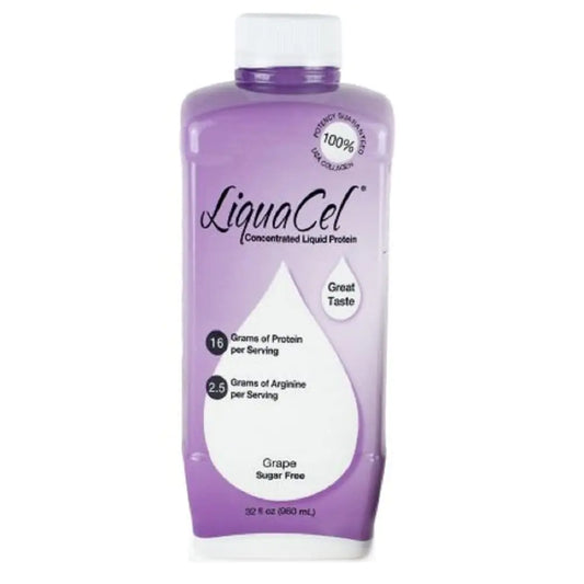 Global Health Products LiquaCel Liquid Protein 32 Ounces Grape