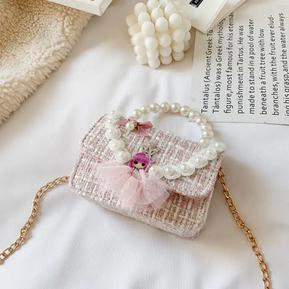 Girl's Pearl Handbag