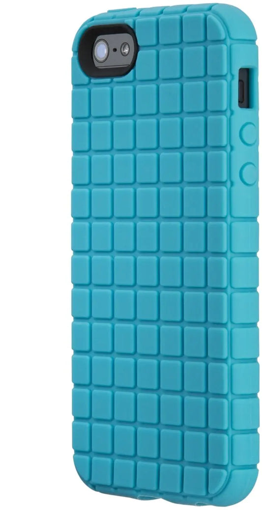 Speck Products PixelSkin Rubberized Case for iPhone 5 & 5S - Peacock Blue