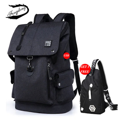 Backpack, Travel Backpack, Dual Shoulder Bag