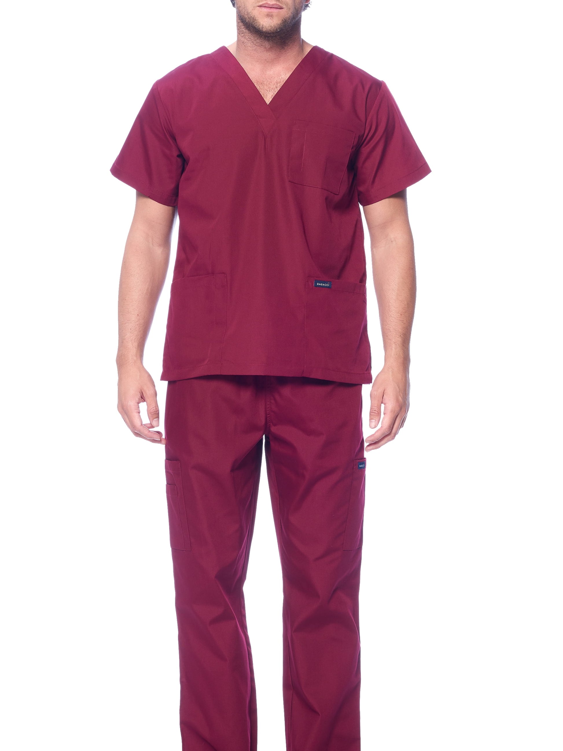 V-Neck Classic Fit Multi-Pockets Scrub Set (Men'S or Women'S)