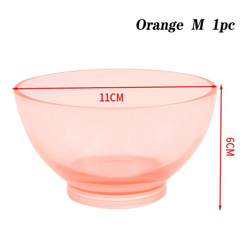 1Pc Dental Professional Mixing Bowl Transparent Thicken Flexible Rubber Mixing Bowl Dentist Oral Whitening Tool S / M / L
