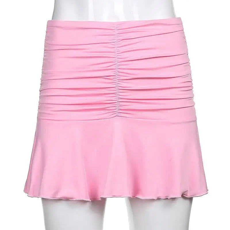Women's Pleated Hip Skirt Suit