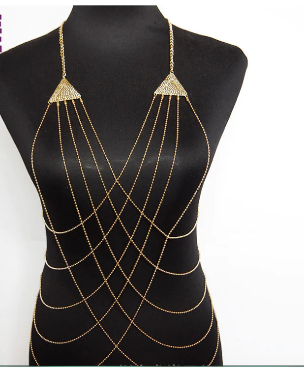 Tassel Body Chain - Sexy Body Jewelry Accessory