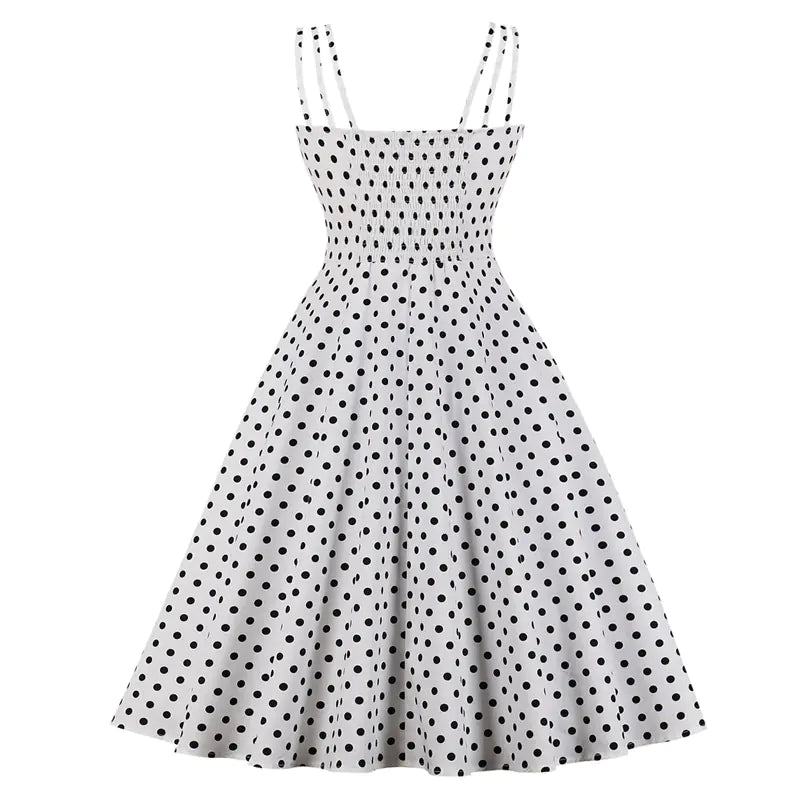 2020 Spring Dress - Slim Fit Polka Dot Cami Dress