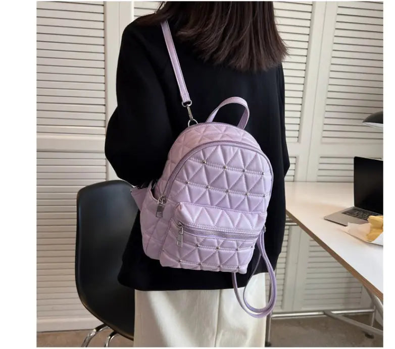 Studded Backpack for Women