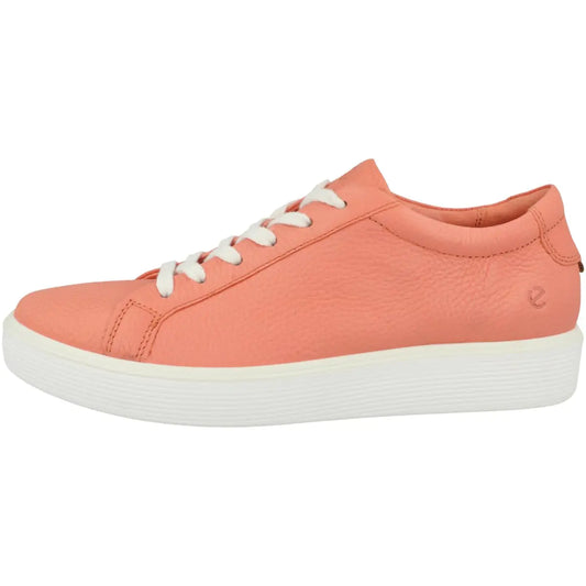 ECCO Womens Soft 60 Premium Sneaker Coral 8-8.5