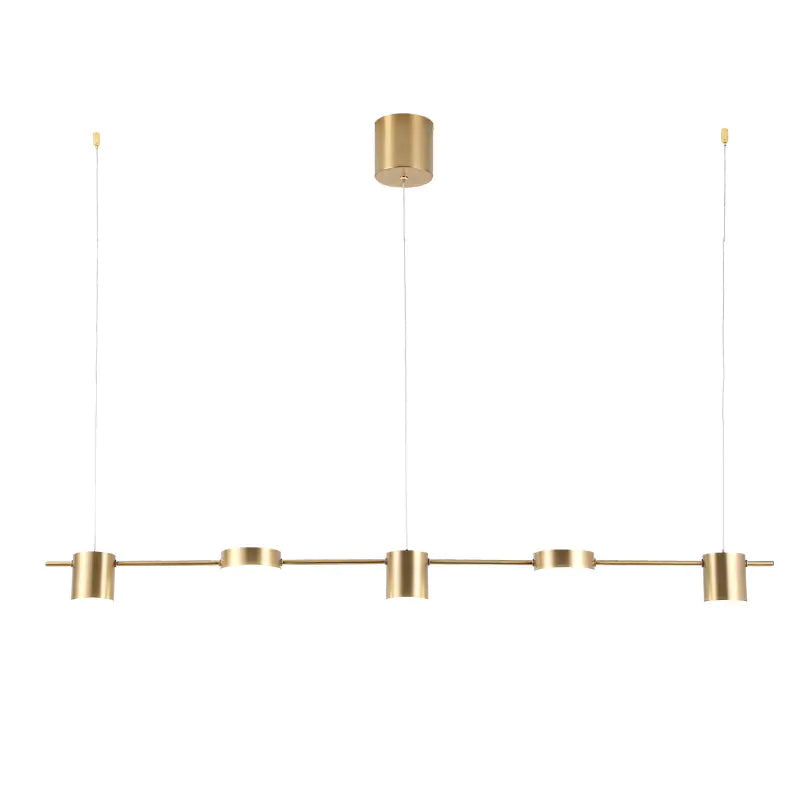 Minimalist LED Linear Pendant Light for Home Decor 110V
