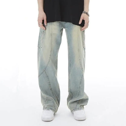 Retro Straight Jeans for Women