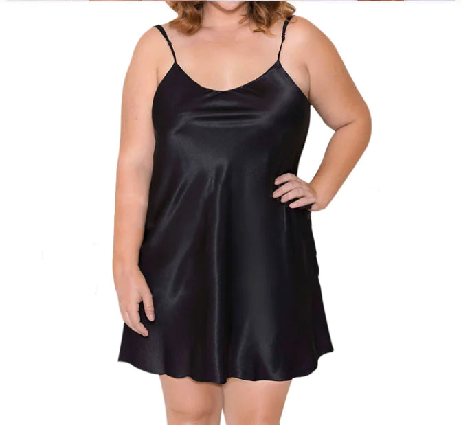 Fashionable Silk Lingerie Nightwear for Women (S-5L)