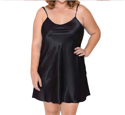 Fashionable Silk Lingerie Nightwear for Women (S-5L)