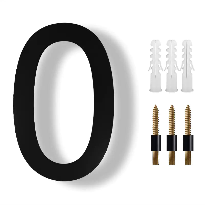 Acrylic Floating House Number