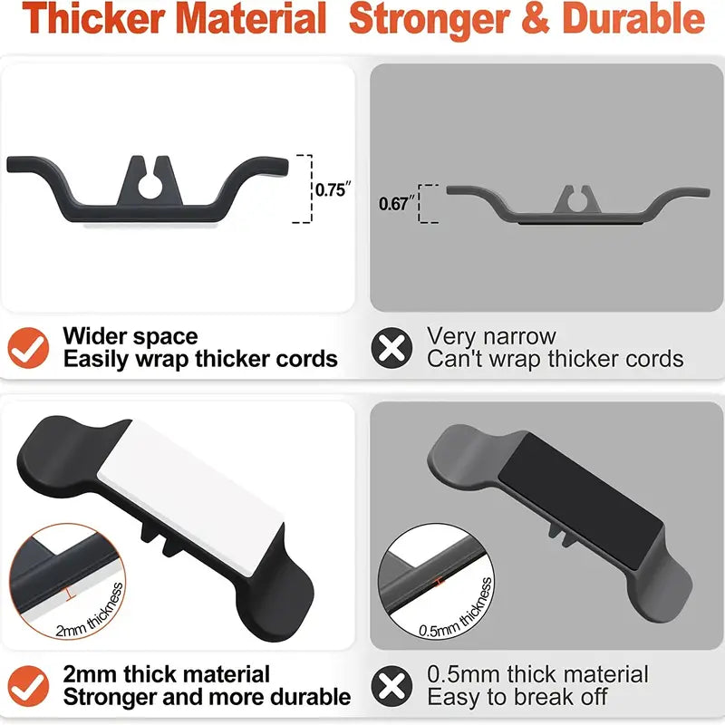 6pcs Cord Organizer for Kitchen Appliances and Accessories