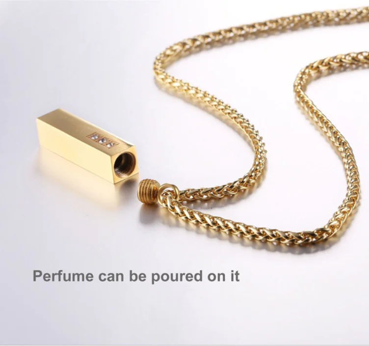 New Essential Oil Perfume Bottle Pendant Necklace