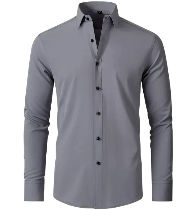 Men's Wrinkle-Free Elastic Business Shirt