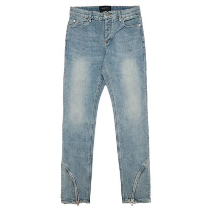 Men's Casual Low Waist Jeans with Body Curve Cut