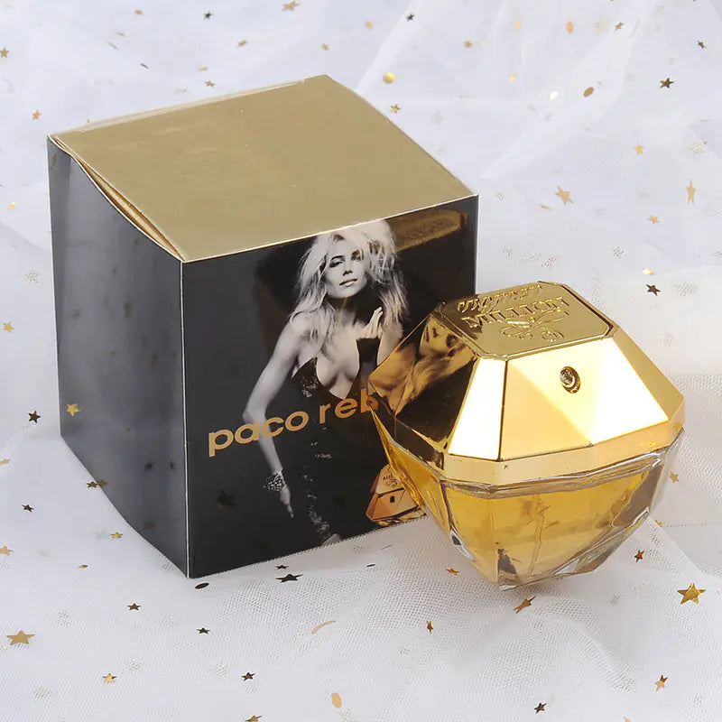80ml Elegant Lady Gold Perfume with Floral Notes
