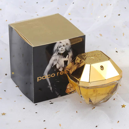 80ml Elegant Lady Gold Perfume with Floral Notes