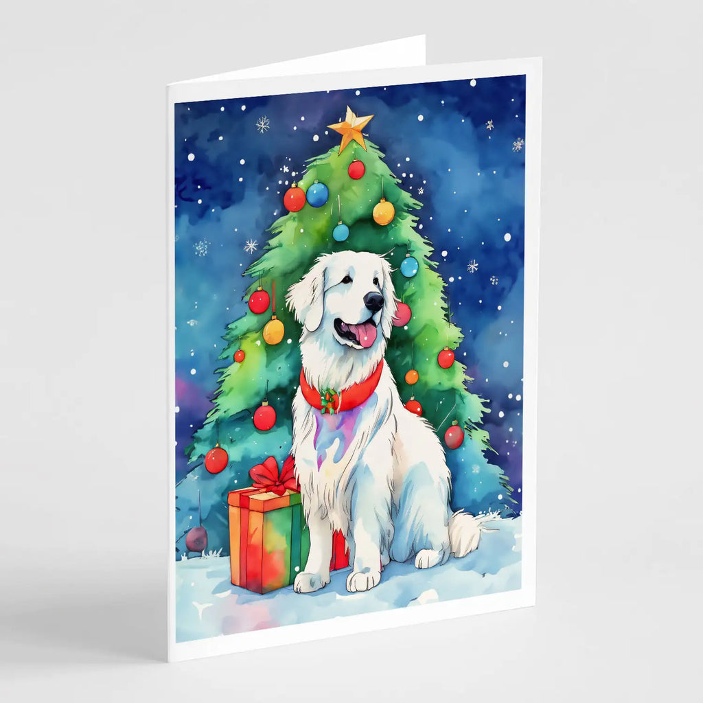 Great Pyrenees Christmas Greeting Cards Pack of 8