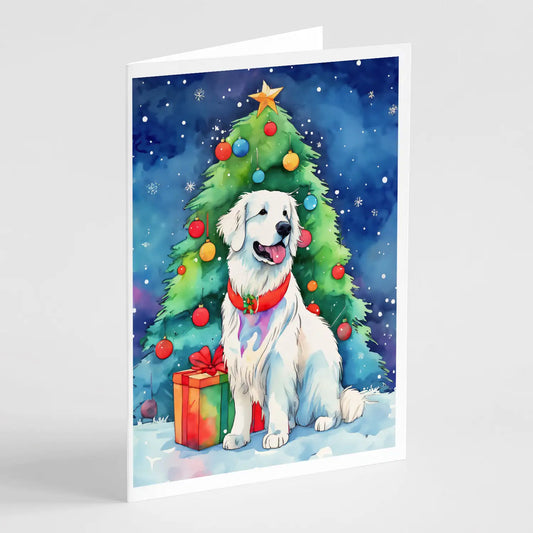 Great Pyrenees Christmas Greeting Cards Pack of 8