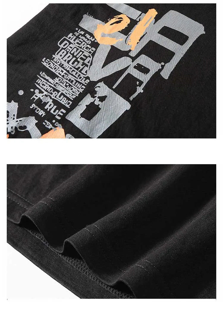 Men's Korean Style Sports Tracksuit with Black Shorts