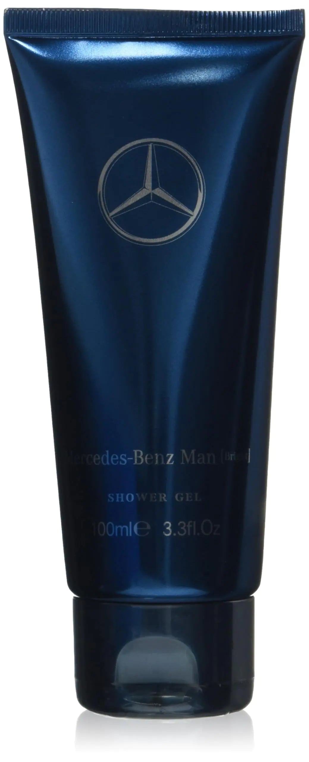 Mercedes-Benz Man Bright - Shower Gel Body Wash - Mens Body Wash - Bergamot Lavender Fragrances - Travel Size Moisturizing Body Soap Liquid - 3.3 oz
