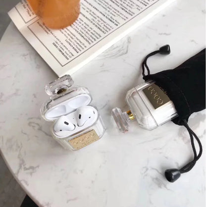 Perfume Bottle Silicone Case for Wireless Earbuds