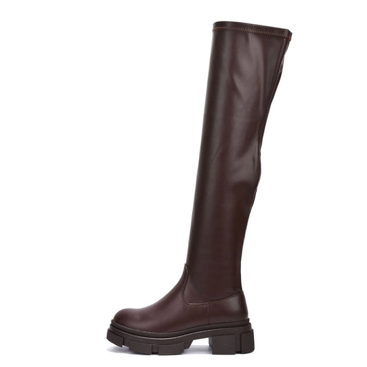 Cape Robbin Knee High Boots Over The Knee Boots For Women - Thigh High Boots For Women - Boots For Women Knee High (Campi)