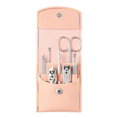 Convenient Manicure and Pedicure Set for Travel