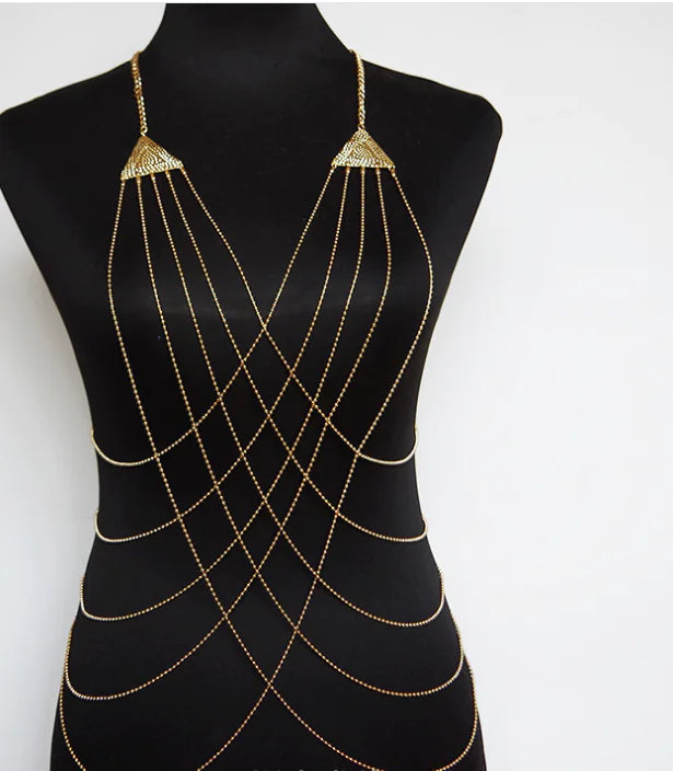 Tassel Body Chain - Sexy Body Jewelry Accessory