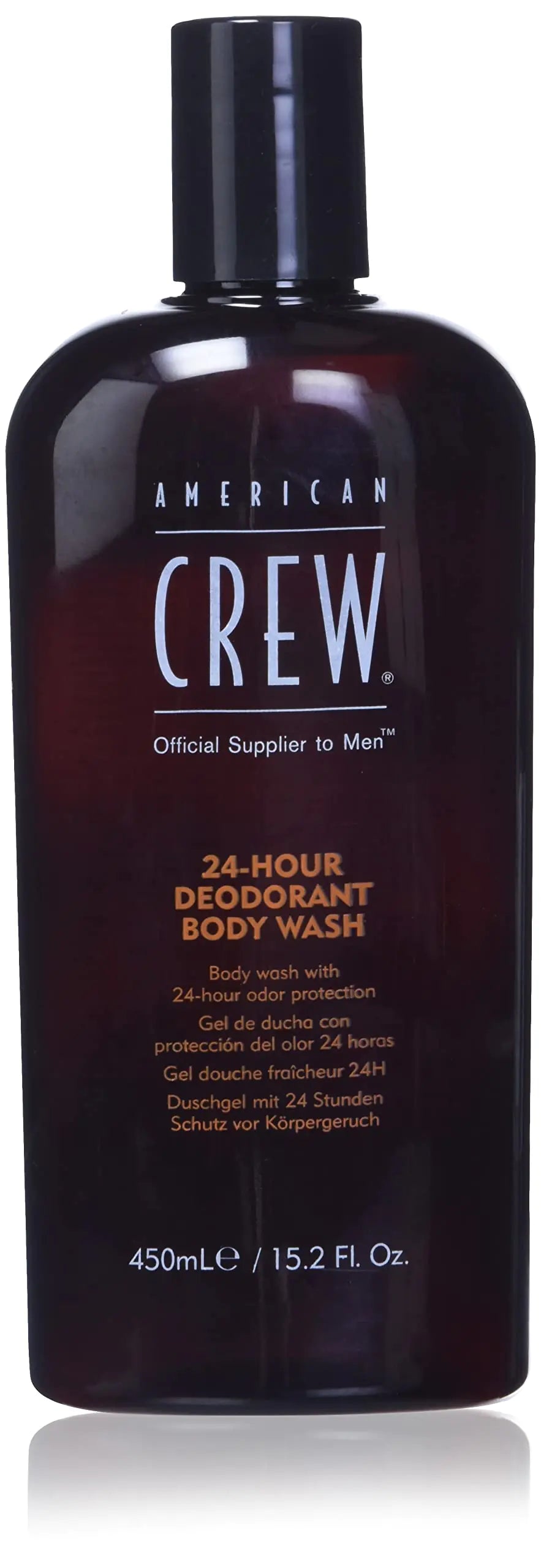 American Crew Mens Body Wash Body Wash with 24 Hour Odor Protection Deodorant Body Wash 15.2 Fl Oz