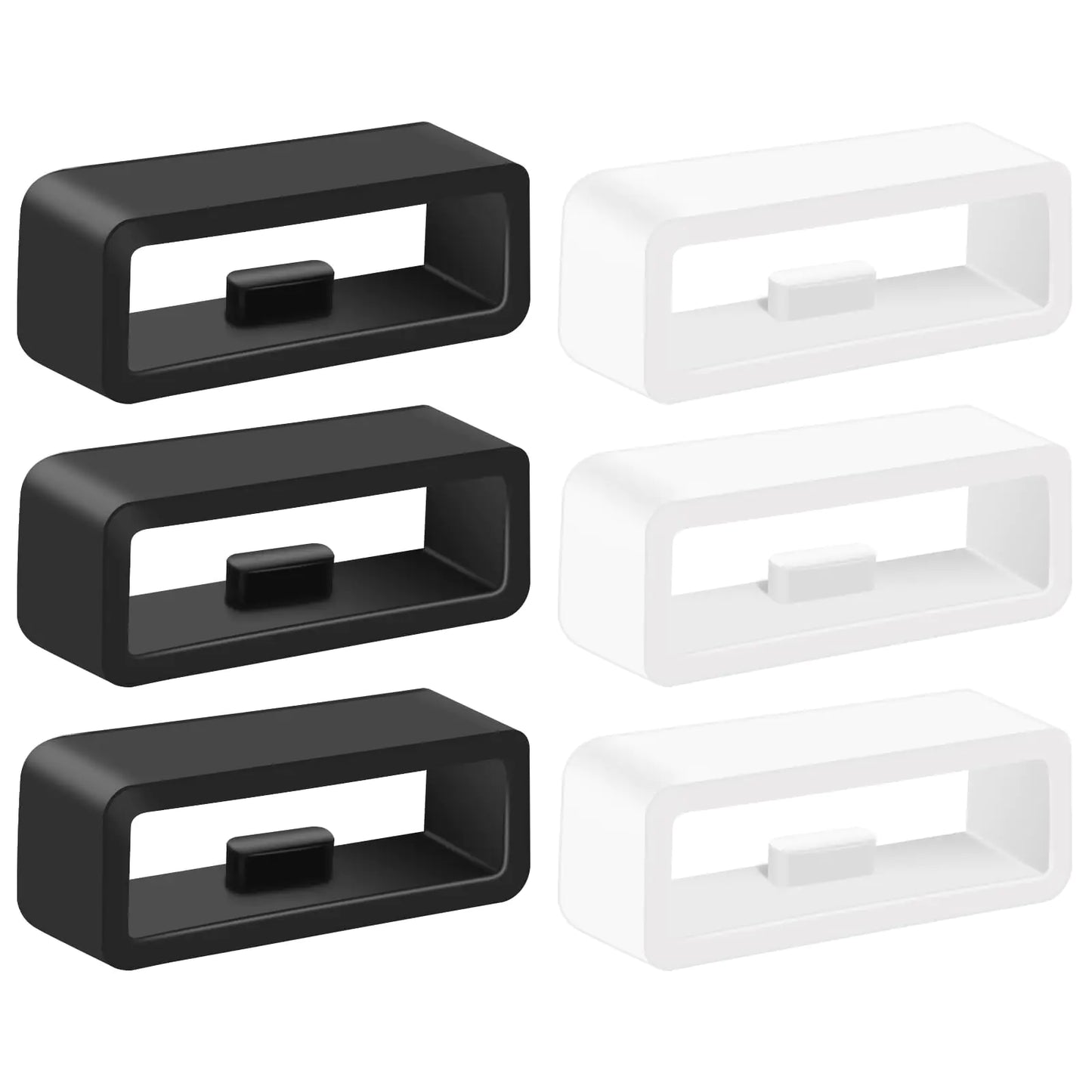 Meliya 6-Pack Watch Band Loop for Disney Magic Band/Magic Band 2.0/Magic Band+ Silicone Band Keeper Security Loop/Holder/Retainer/Fastener Rings for Disney Magic Band